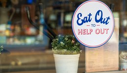 Retail gains offset cautious return to out-of-home dining